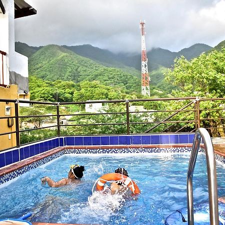 Hostal Rancho Aparte Taganga Kültér fotó