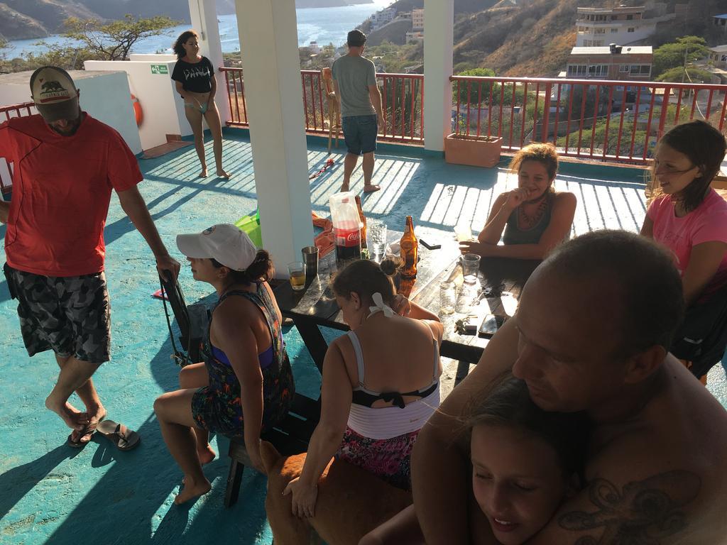 Hostal Rancho Aparte Taganga Kültér fotó