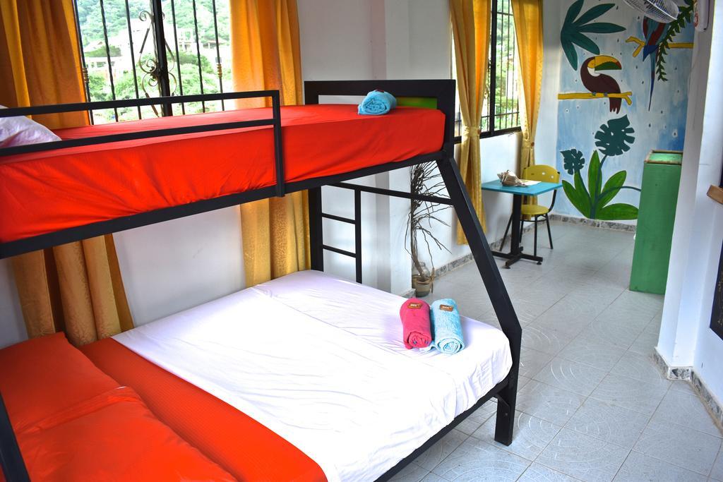 Hostal Rancho Aparte Taganga Kültér fotó